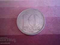 10 PFINIGA GDR 1968 GERMANY COIN