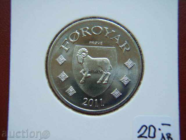 5 Kronur 2011 Faeroe Islands - Unc with price 13.49 BGN | € 6.90 5 Kronur 2011 Faeroe Islands - Unc with price 13.49 BGN | € 6.90