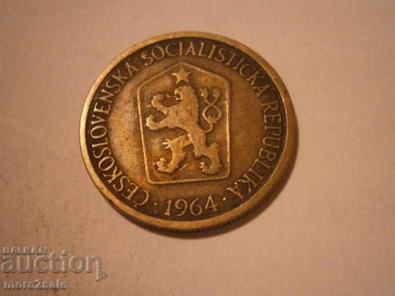 1 Krona Cehoslovakia 1964 THE COIN with price 0.40 BGN | € 0.20 1 Krona Cehoslovakia 1964 THE COIN with price 0.40 BGN | € 0.20