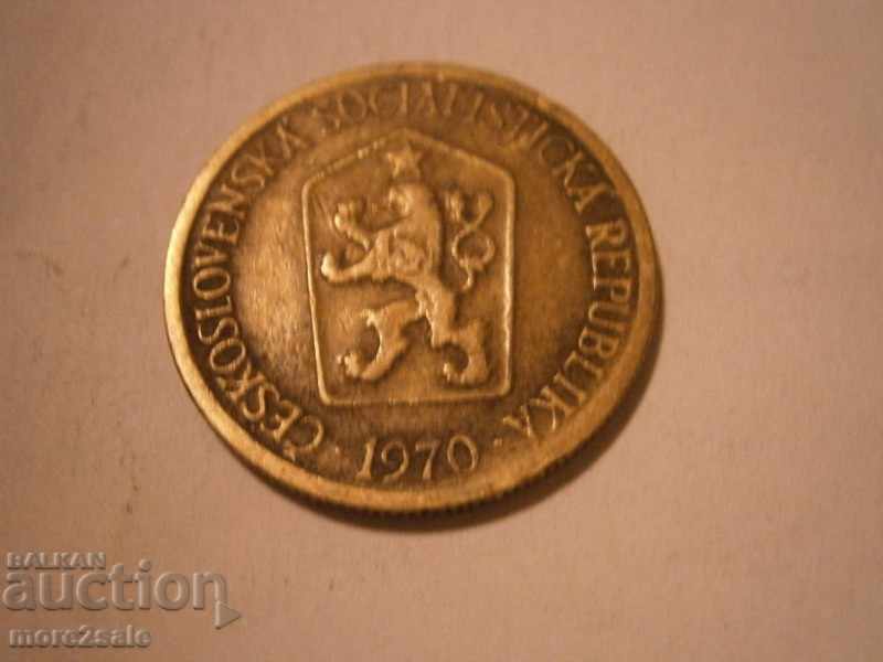 1 Krona Chechoslawka 1970 The Coin with price 0.35 BGN | € 0.18