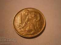 1 Krona Cehoslovakia 1986 The Coin