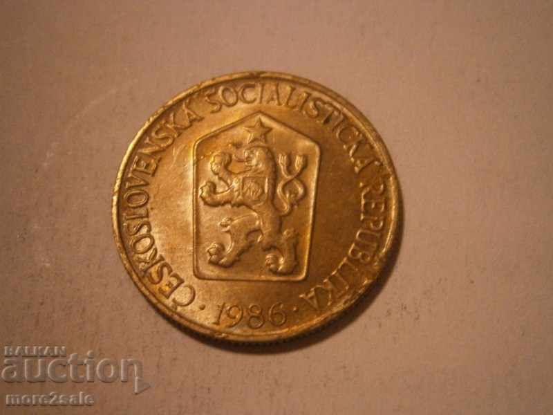 1 Krona Cehoslovakia 1986 COIN / 2 with price 0.40 BGN | € 0.20 1 Krona Cehoslovakia 1986 COIN / 2 with price 0.40 BGN | € 0.20