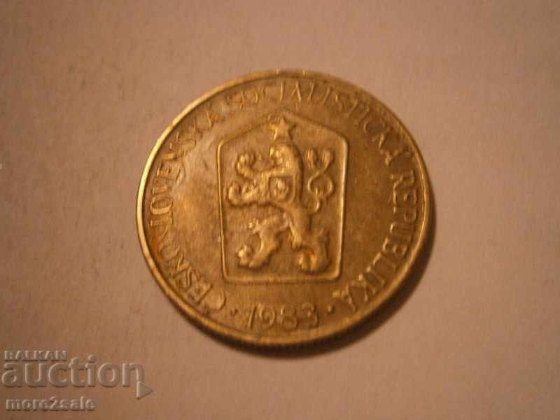 1 Krona Cehoslovakia 1983 COIN with price 0.35 BGN | € 0.18 1 Krona Cehoslovakia 1983 COIN with price 0.35 BGN | € 0.18