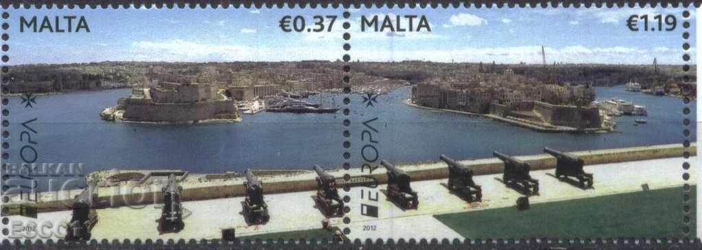 Чисти марки Европа СЕПТ  2012 от Малта