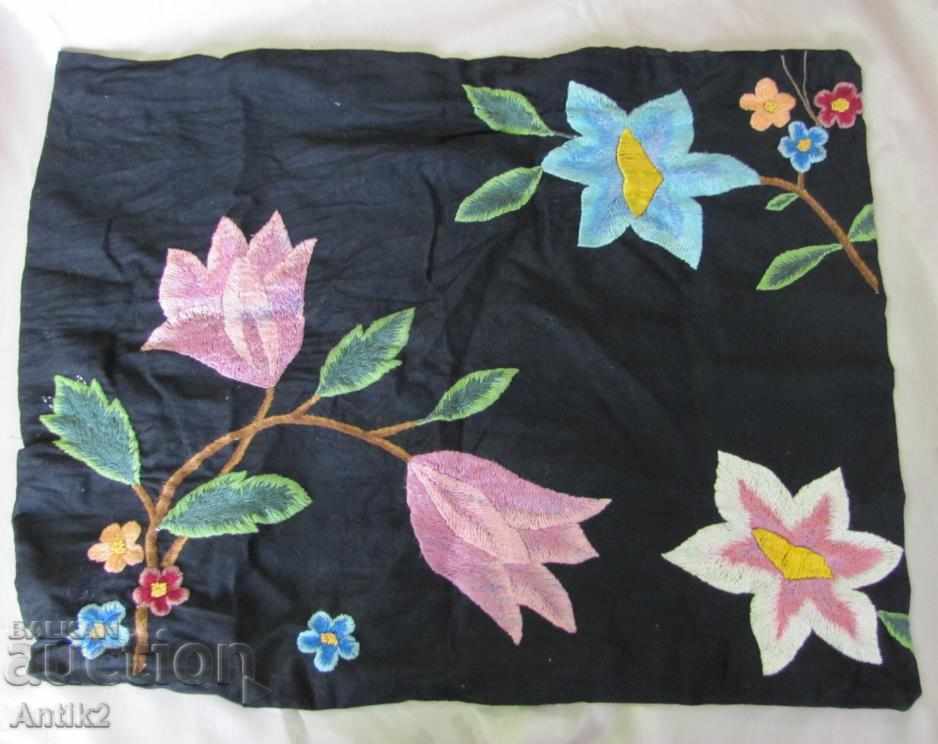 19th Century Hand Embroidered Cushion Cover with price 22.00 BGN | € 11.25 19th Century Hand Embroidered Cushion Cover with price 22.00 BGN | € 11.25
