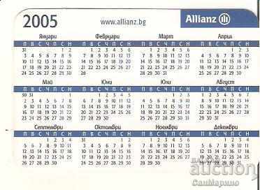 Allianz Calendar 2005 with price 2.00 BGN | € 1.02 Allianz Calendar 2005 with price 2.00 BGN | € 1.02