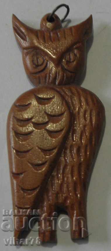 wooden medallion