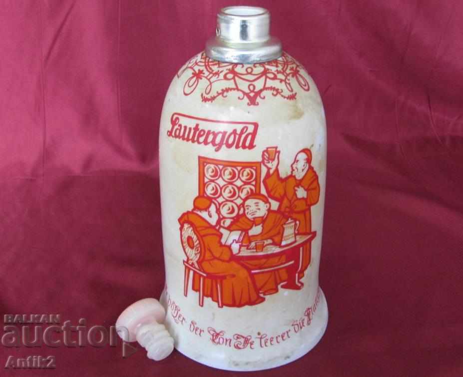 Auction  Vintich Original Porcelain Bell Bottle GDR
