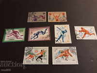 Postage Stamps Olympics Moscow 80 Russia