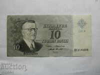 Финландия 10 марки 1963 буква А