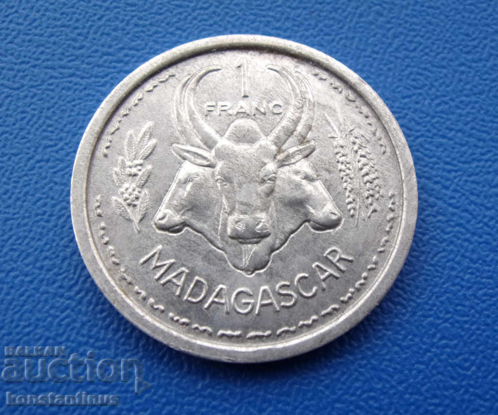 Madagascar 1 Frank 1948 UNC Rare cu preț € 7.67 | 15.00 BGN