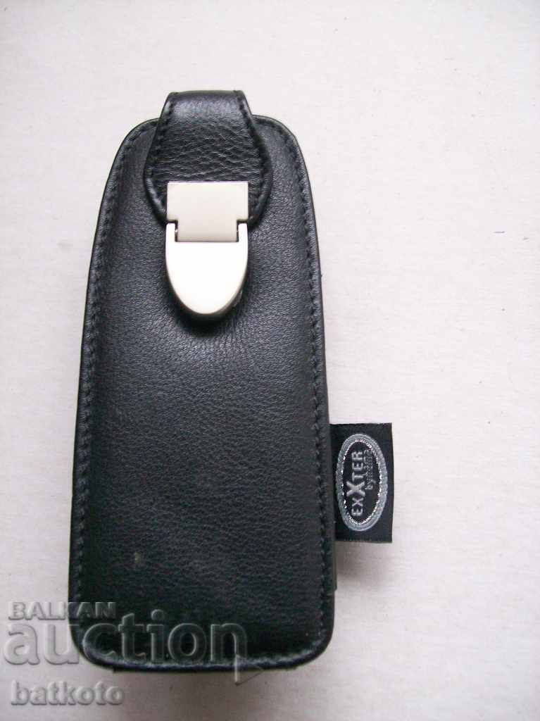 Luxury case for mobile phone with clip and magnetic fastener