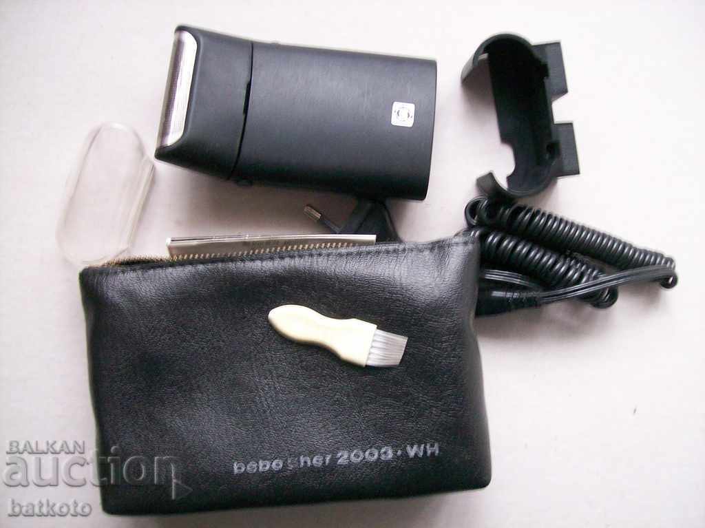 Auction Old, almost unused razor "bebo sher2003" -80te Auction Old, almost unused razor "bebo sher2003" -80te