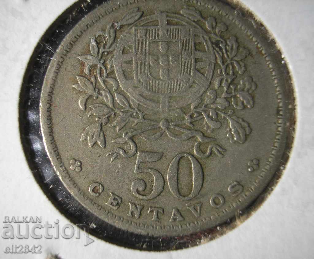 50 Centuros Πορτογαλία 1944
