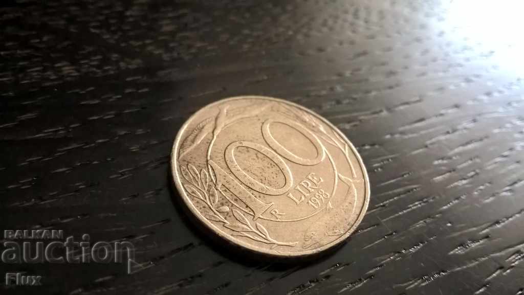 Monede - Italia - 100 liras | 1998.