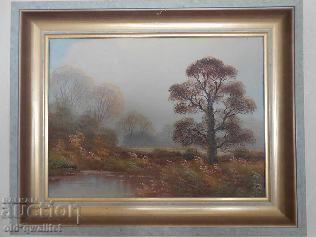 Landscape - Oil painting on canvas, signed with price 997.00 BGN | € 509.76 Landscape - Oil painting on canvas, signed with price 997.00 BGN | € 509.76