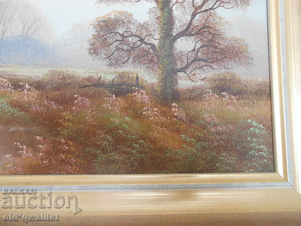 Delivery of Landscape - Oil painting on canvas, signed Delivery of Landscape - Oil painting on canvas, signed
