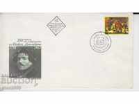 Enlarged envelope Eugene Delacroix