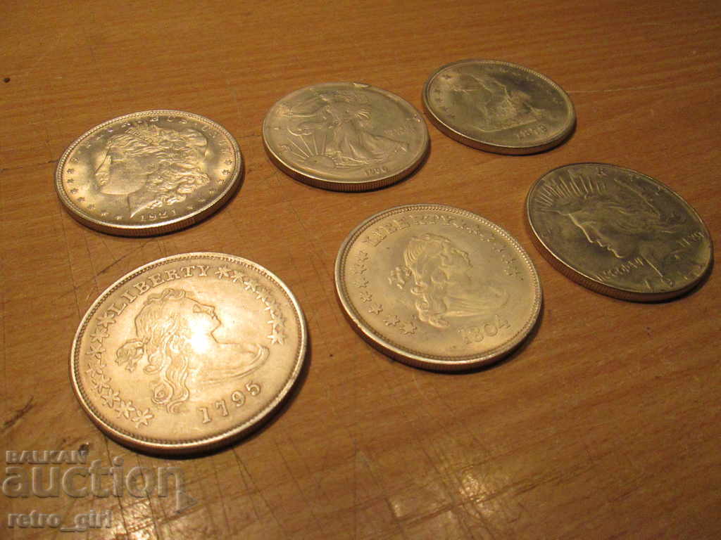 I sell replicas of US dollars - 6 pieces. with price 39.90 BGN | € 20.40 I sell replicas of US dollars - 6 pieces. with price 39.90 BGN | € 20.40
