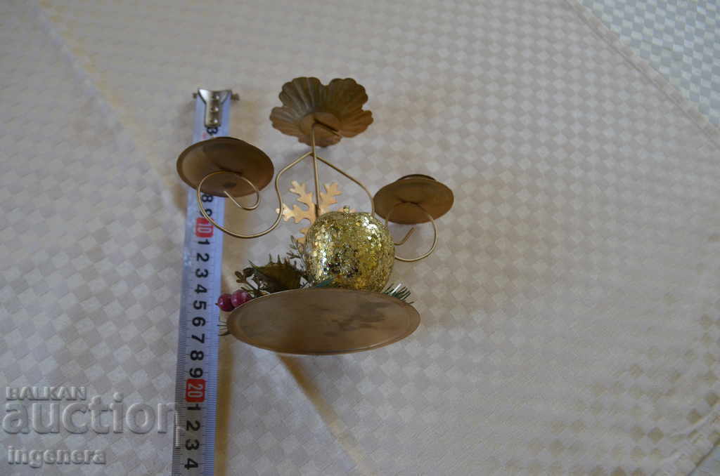 Delivery of CANDLE, METAL WITH DECORATION Delivery of CANDLE, METAL WITH DECORATION
