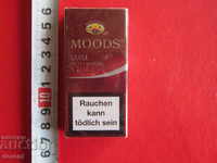 Old box of cigarettes Danneman Moods Silver