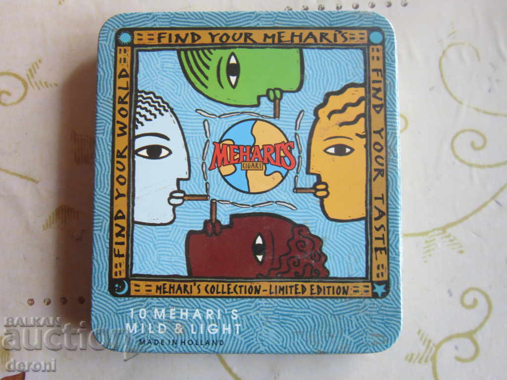 An old tin-filled tin box with Meharis cigarettes - 6 An old tin-filled tin box with Meharis cigarettes - 6