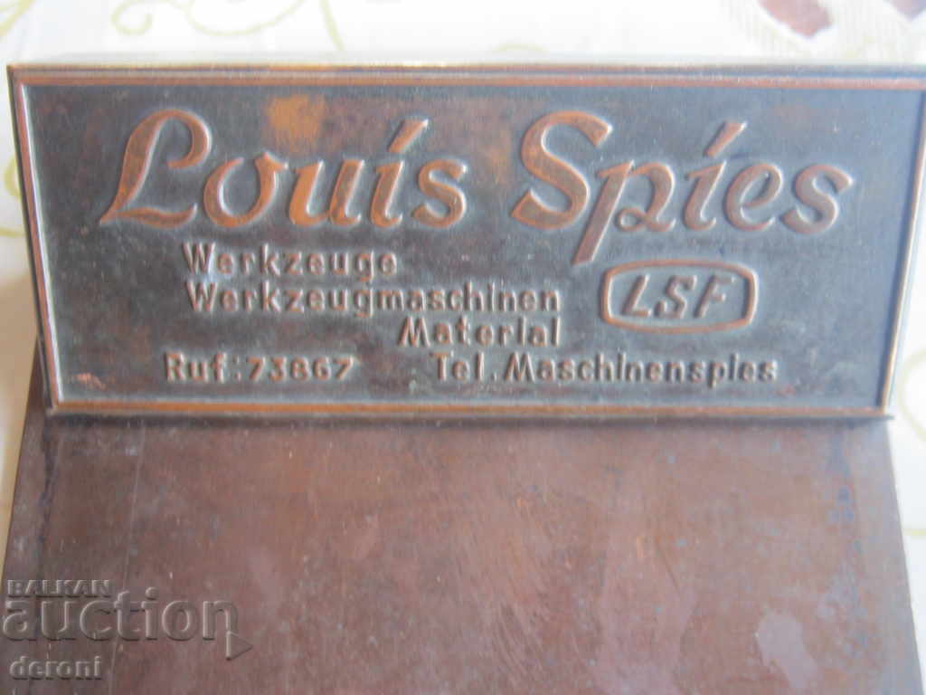 An old German notebook holder with a pinch - 5 An old German notebook holder with a pinch - 5