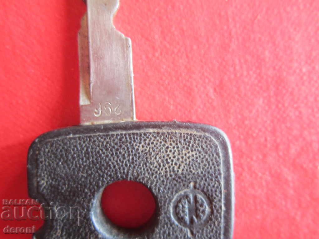 German old motorcycle key switch contact key - 5