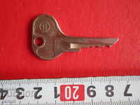 German old motorcycle key switch contact key 6