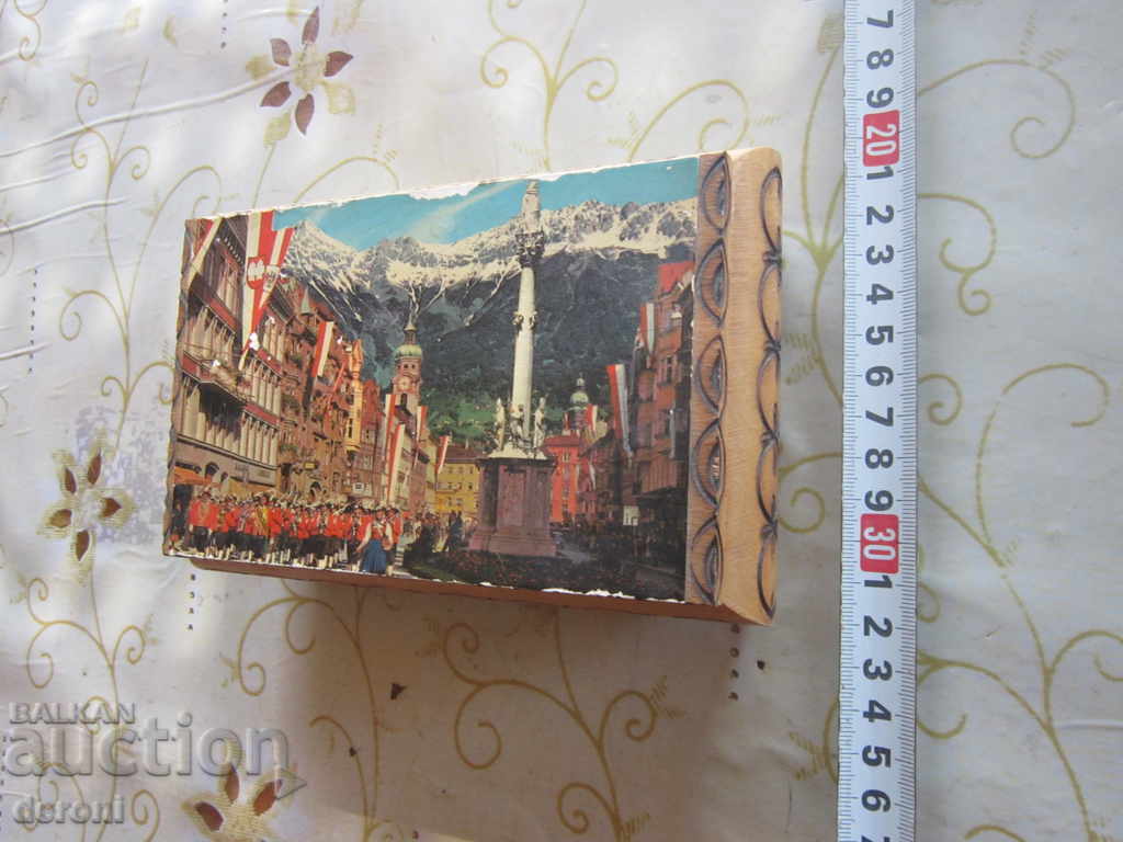 German wooden jewelry box Innsbruck with price 10.00 BGN | € 5.11