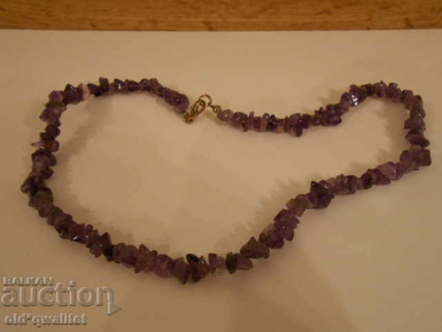 Delivery of Magnificent necklace, necklace, amethyst necklace