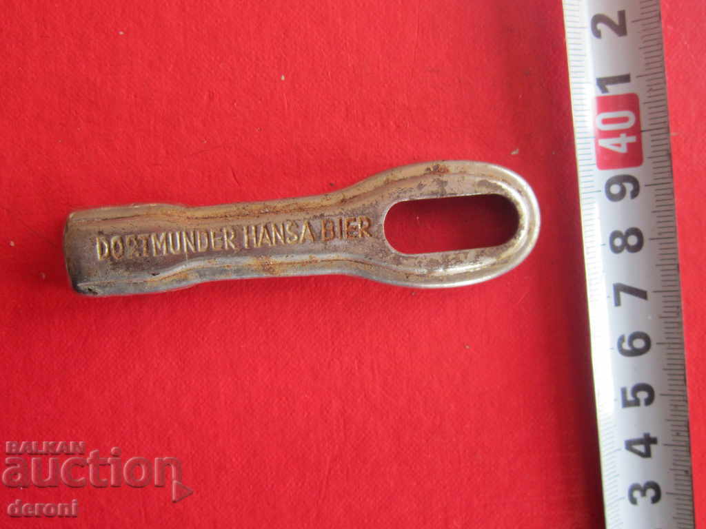 Παλαιό γερμανικό ανοιχτήρι συλλέκτη Dortmund Hansa Bier με τιμή 10.00 BGN | € 5.11