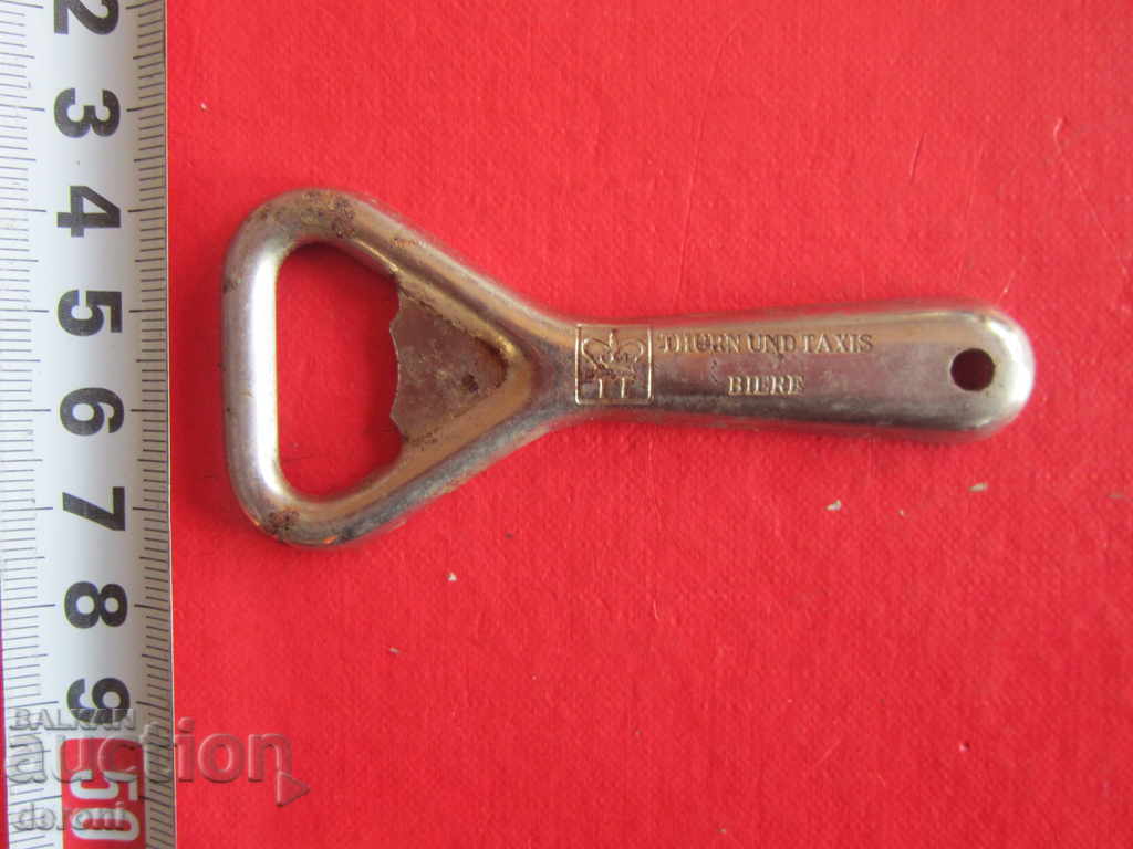 Ο ανοιχτήρι του γερμανικού συλλέκτη Thurn Taxis Biere με τιμή 10.00 BGN | € 5.11 Ο ανοιχτήρι του γερμανικού συλλέκτη Thurn Taxis Biere με τιμή 10.00 BGN | € 5.11