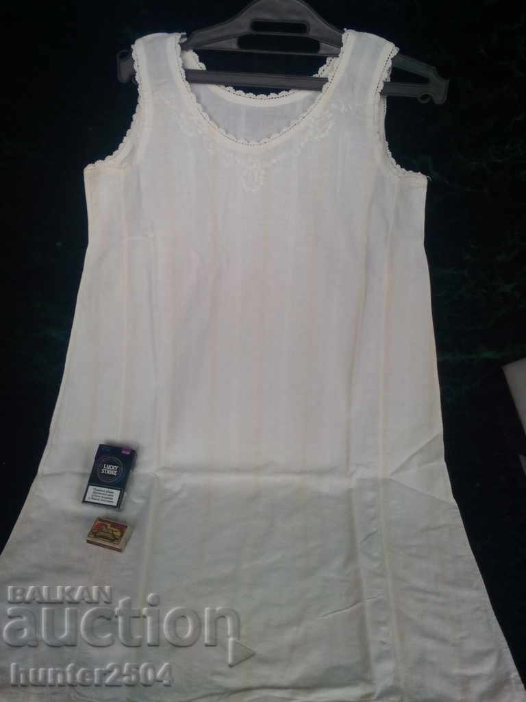 Women's shirt, bottom fine hem length 95 cm. Bust width 112 cm