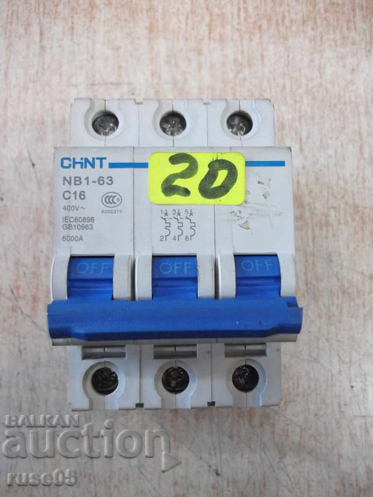 Circuit breaker "CHINT NB1-63 C16"