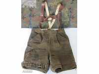 World War II Leather Trousers Uniform Germany