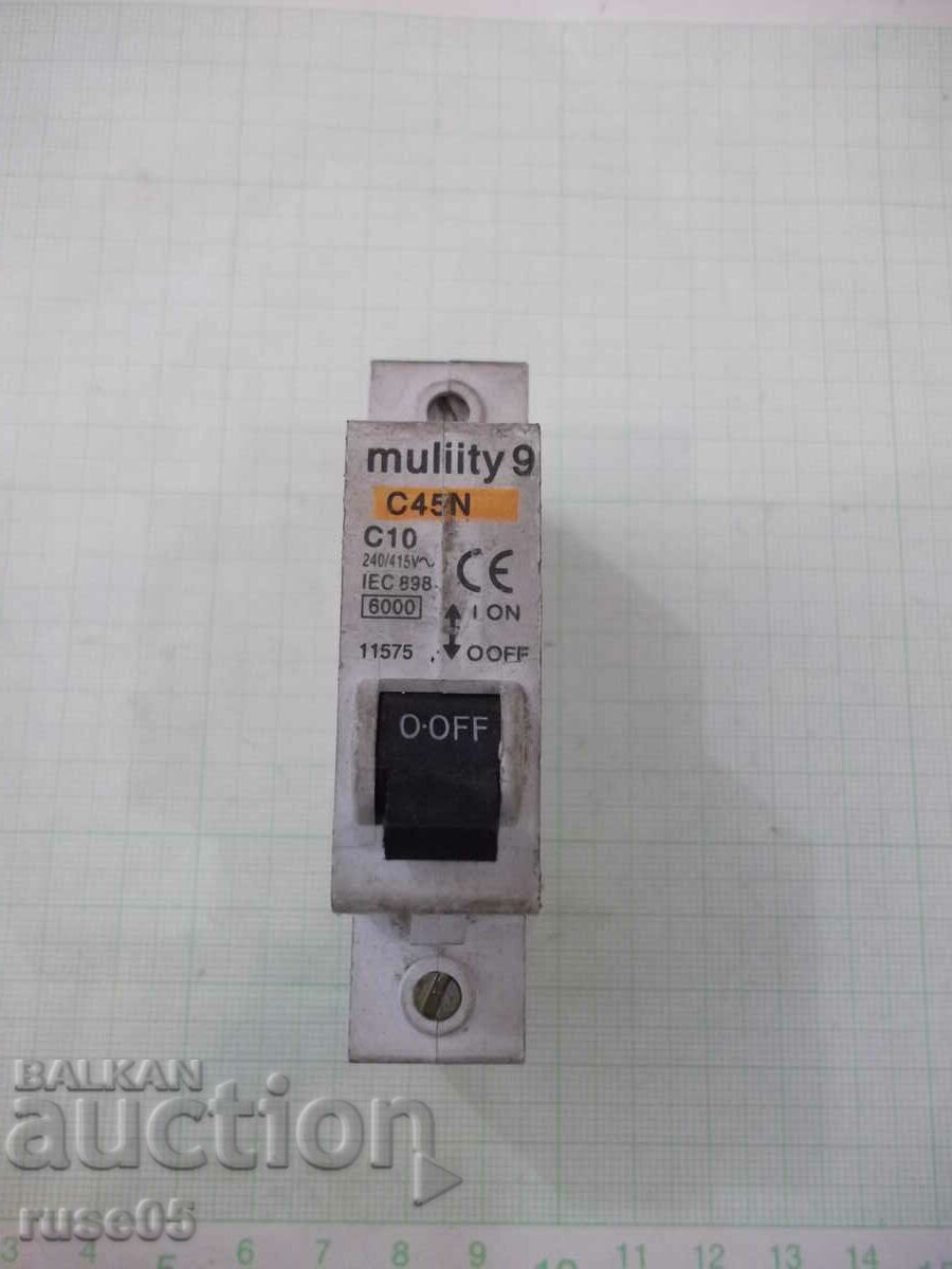Прекъсвач автоматичен "muliity9 - C45N - C10"