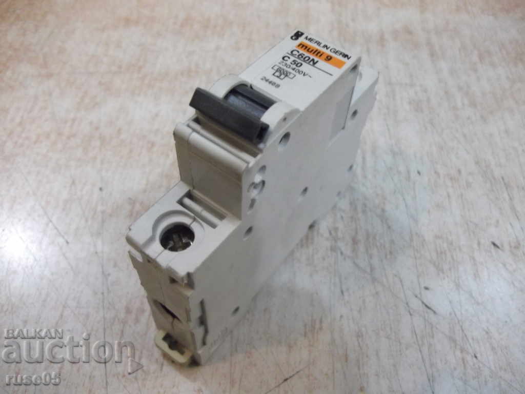Auction Automatic switch "multi 9 - C60N - C 50" Auction Automatic switch "multi 9 - C60N - C 50"