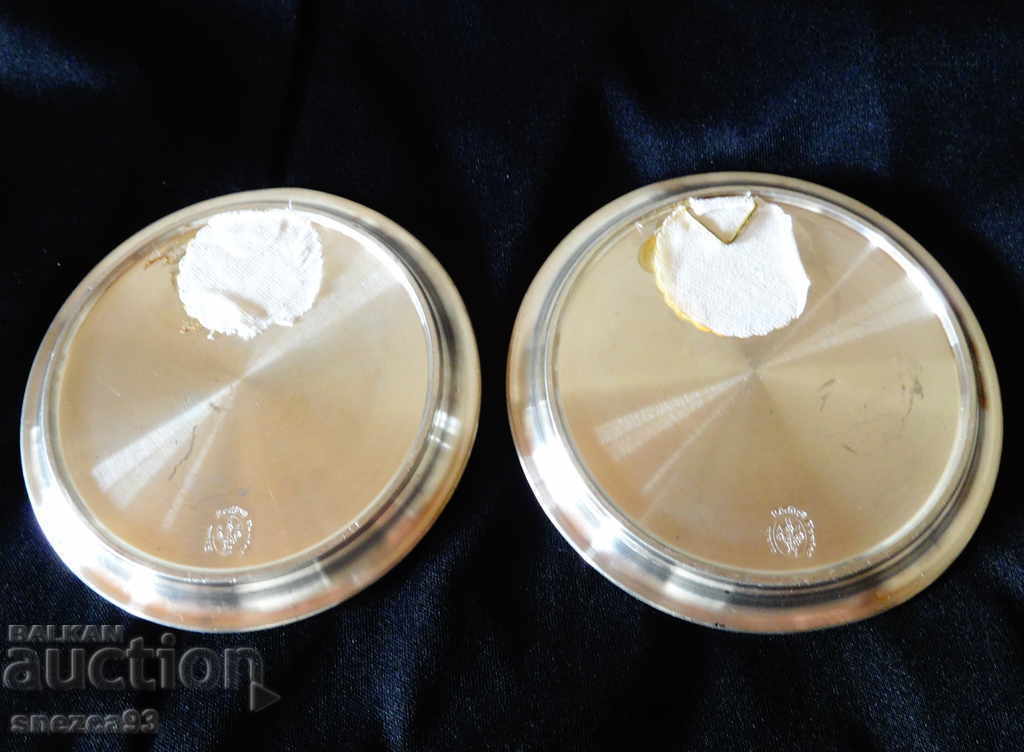 Pewter plate with embossed image Harvest, 2 pieces - 5