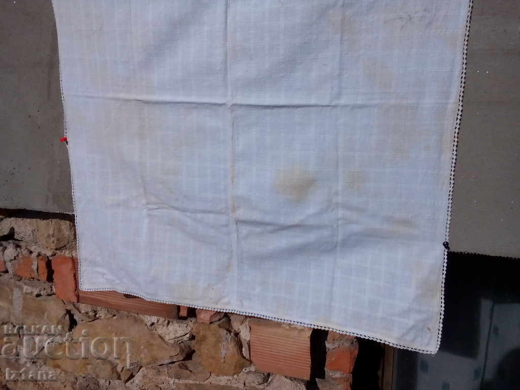 Аукцион Старинна кенарена покривка Аукцион Старинна кенарена покривка