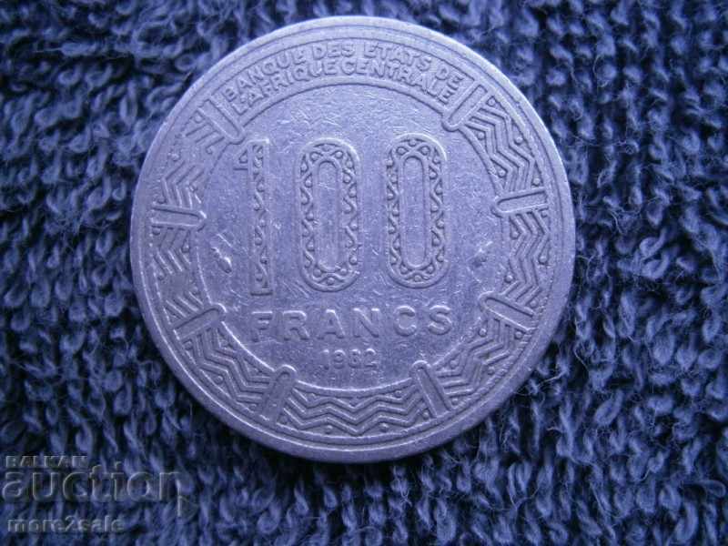 100 FRONT GABON COIN