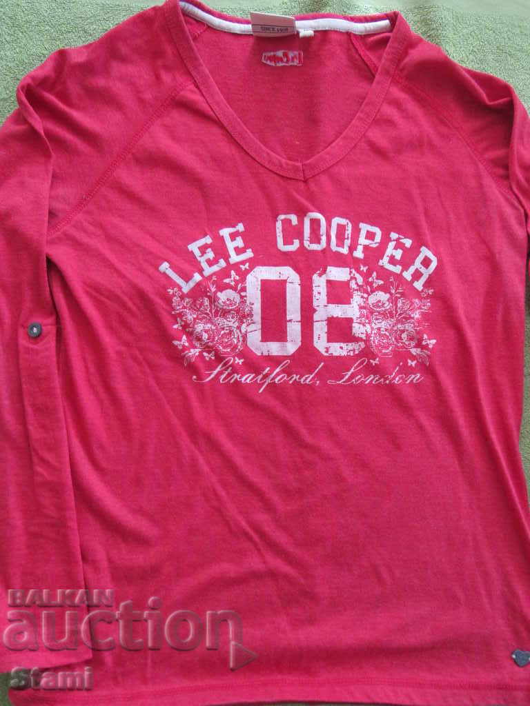Μπλούζα LEE COOPER αριθμός 12 / M, χρώμα κοράλλι