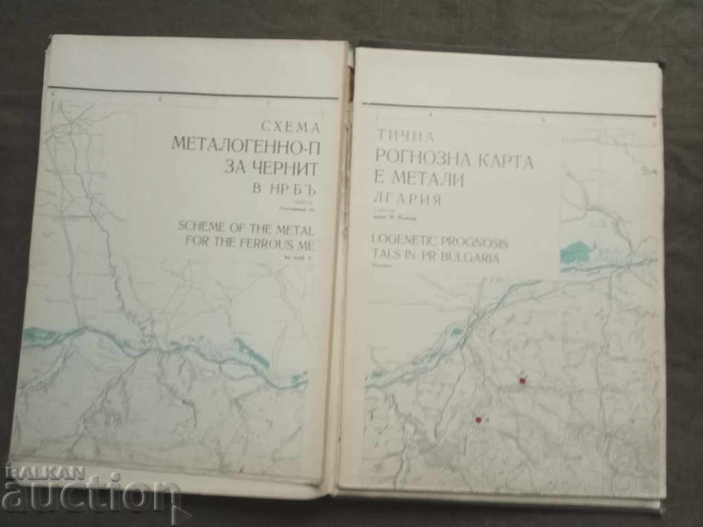 Auction  Useful minerals of the Republic of Bulgaria: colored, ferrous metals, oil and gas