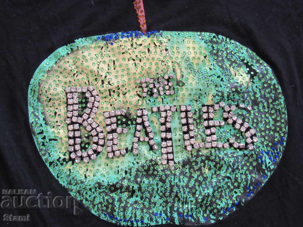 Auction Blouse THE BEATLES number M, black color Auction Blouse THE BEATLES number M, black color