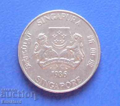 Singapore 20 cents 1986 with price 0.80 BGN | € 0.41