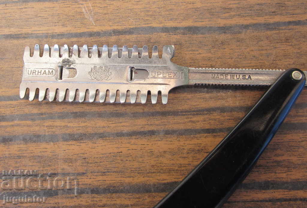 Delivery of original old American razor DURHAM DUPLEX