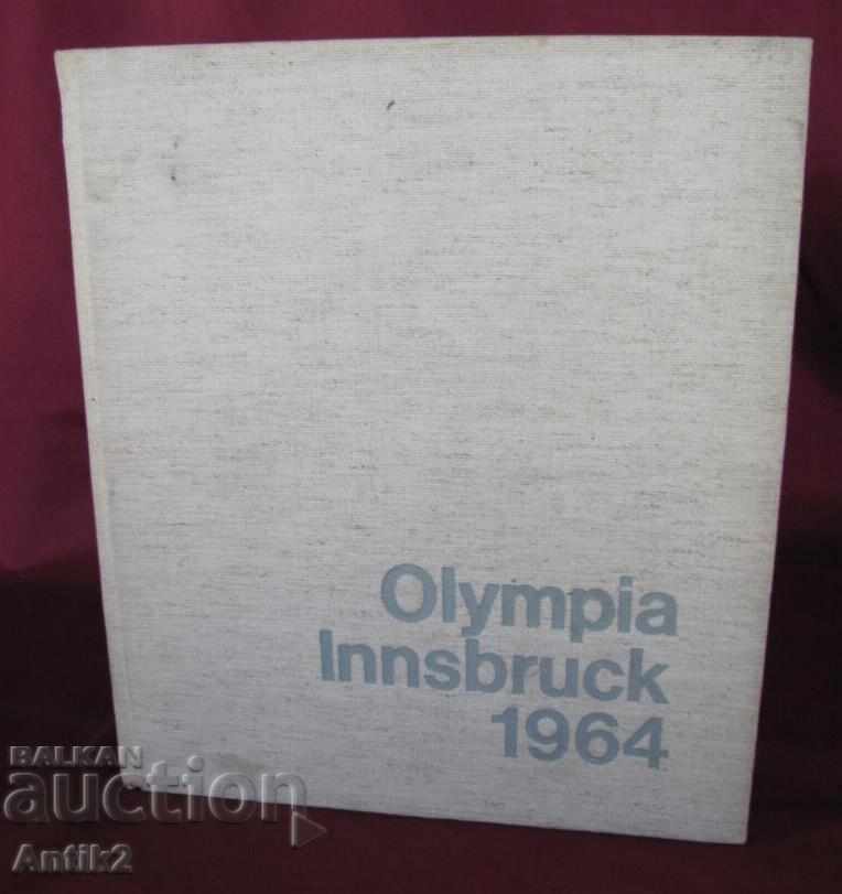 1964. Βιβλίο χειμερινών Ολυμπιακών Αγώνων Βιέννης