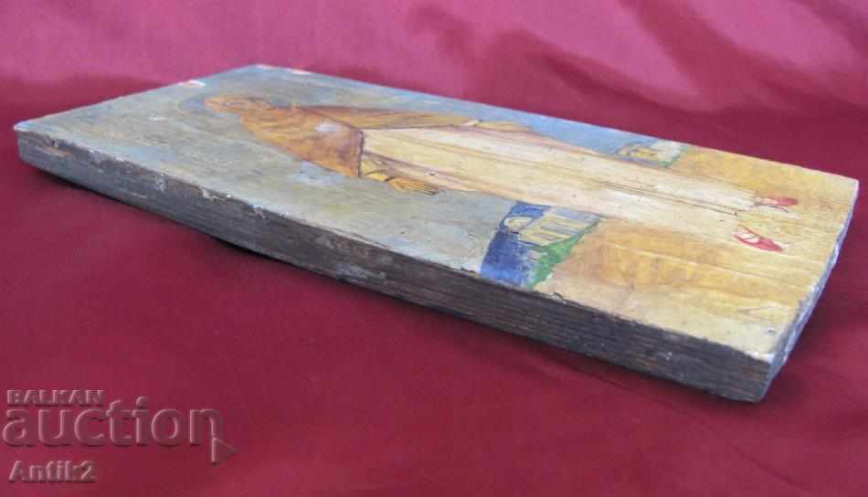 Auction 18th Century Icon of St. Elizabeth Auction 18th Century Icon of St. Elizabeth