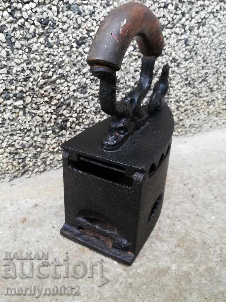 Delivery of Old iron on fire