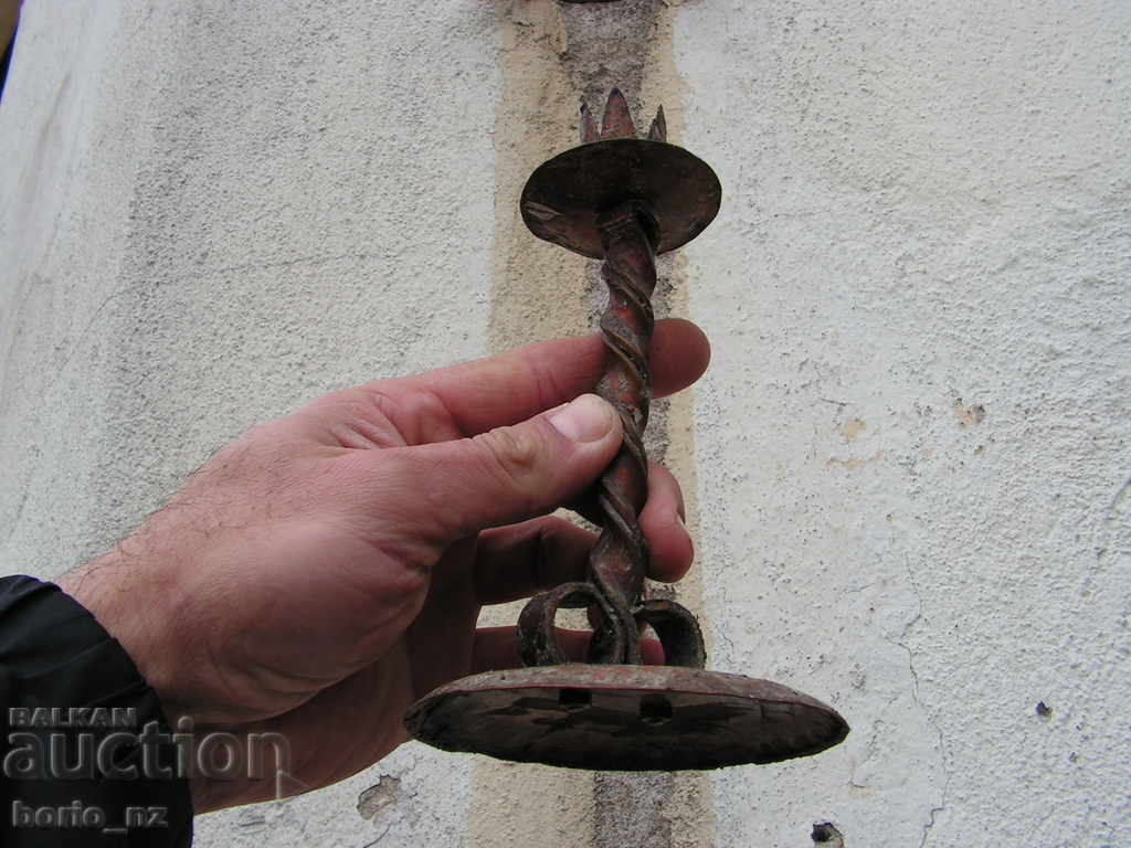 9704. STAR WIRE IRON CANDLE - 5 9704. STAR WIRE IRON CANDLE - 5